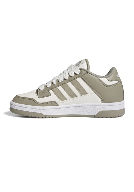 Adidas Rapid Court Shoes White Grey Junior ADIDAS CORE | Sneakers | JR0165-